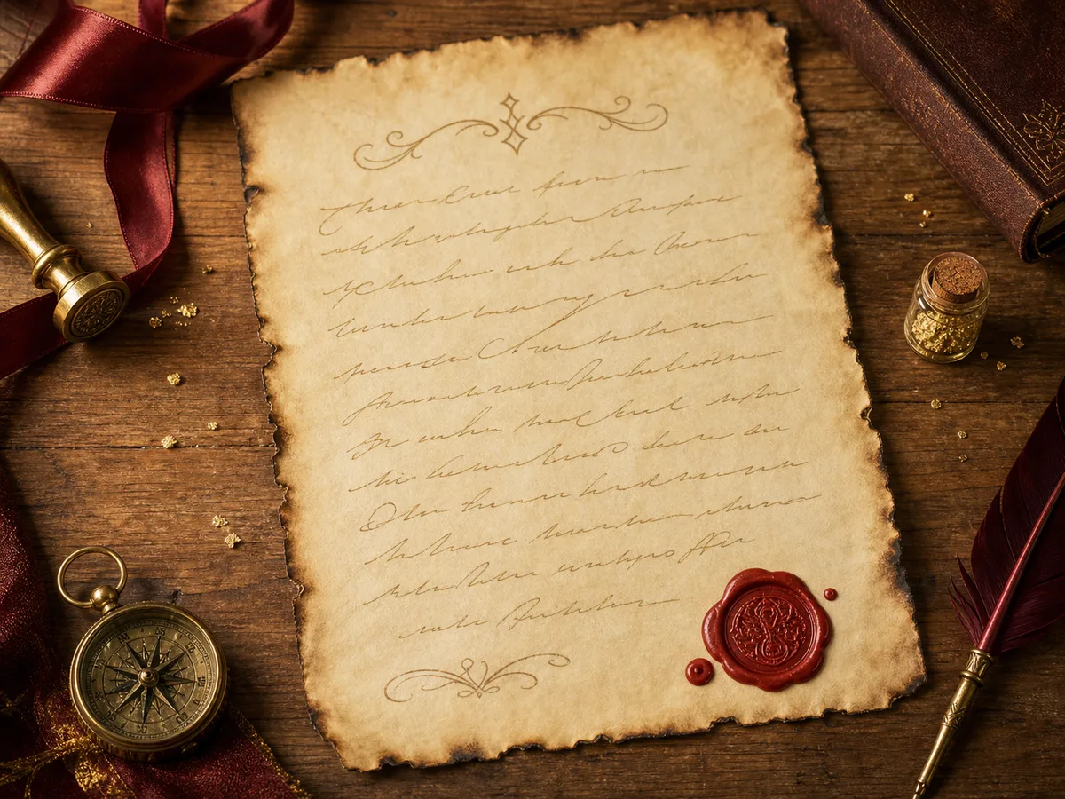Example personalized Custom Letter letter