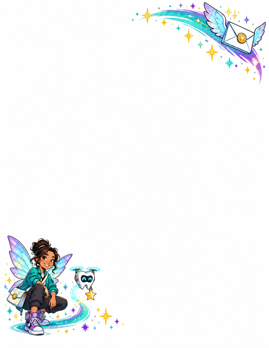 Tooth Fairy - Special Delivery Crew — Tooth Fairy Letter template